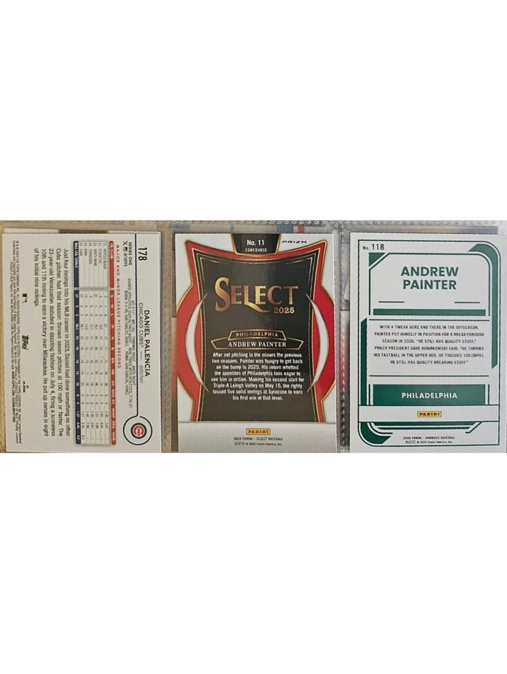 2025 Panini Select - Concourse - Andrew Painter #11 (RC) Phillies